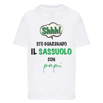 Shh sto guardando il Sassuolo con papà-T-shirt-Lol T-shirt