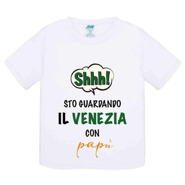 Shh sto guardando il Venezia con papà-T-shirt-Lol T-shirt