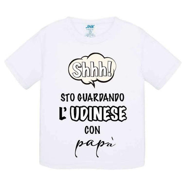 Shh sto guardando l'Udinese con papà-T-shirt-Lol T-shirt