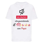 Silenzio sto guardando il Messina con papà-T-shirt-Lol T-shirt
