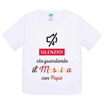 Silenzio sto guardando il Messina con papà-T-shirt-Lol T-shirt