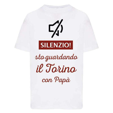 Silenzio sto guardando il Torino con papà-T-shirt-Lol T-shirt