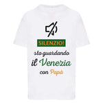 Silenzio sto guardando il Venezia con papà-T-shirt-Lol T-shirt