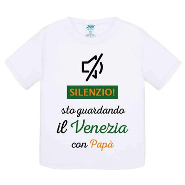 Silenzio sto guardando il Venezia con papà-T-shirt-Lol T-shirt