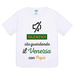Silenzio sto guardando il Venezia con papà-T-shirt-Lol T-shirt