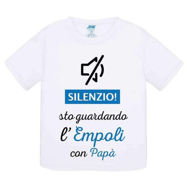 Silenzio sto guardando l'Empoli con papà-T-shirt-Lol T-shirt