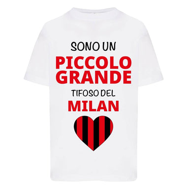 Sono un piccolo grande tifoso del Milan-T-shirt-Lol T-shirt