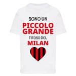 Sono un piccolo grande tifoso del Milan-T-shirt-Lol T-shirt