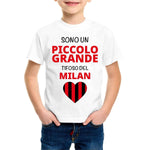 Sono un piccolo grande tifoso del Milan-T-shirt-Lol T-shirt