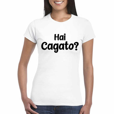 T-shirt Donna Hai cagato?-T-shirt-Lol T-shirt