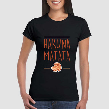 T-shirt Donna Hakuna Matata-T-shirt-Lol T-shirt