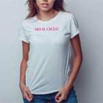 T-shirt Donna Ho il ciclo-T-shirt-Lol T-shirt