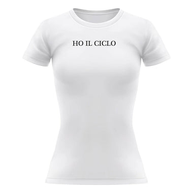 T-shirt Donna Ho il ciclo-T-shirt-Lol T-shirt