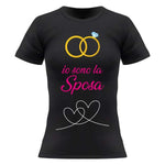 T-shirt Donna Io sono la sposa-T-shirt-Lol T-shirt