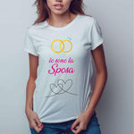 T-shirt Donna Io sono la sposa-T-shirt-Lol T-shirt