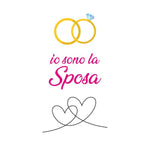 T-shirt Donna Io sono la sposa-T-shirt-Lol T-shirt