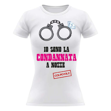 T-shirt Donna Kit Addio al Nubilato Condannata a Nozze-T-shirt-Lol T-shirt