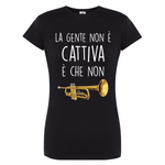 T-shirt Donna La gente non è cattiva è che non tromba-T-shirt-Lol T-shirt