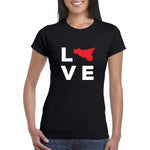 T-shirt Donna Love Sicily-T-shirt-Lol T-shirt