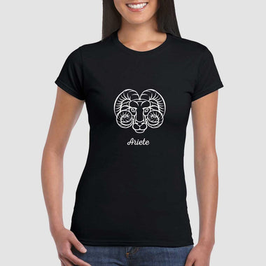 T-shirt Donna Oroscopo Ariete - Segno Zodiacale-T-shirt-Lol T-shirt