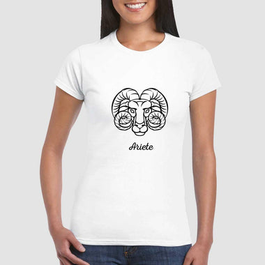 T-shirt Donna Oroscopo Ariete - Segno Zodiacale-T-shirt-Lol T-shirt