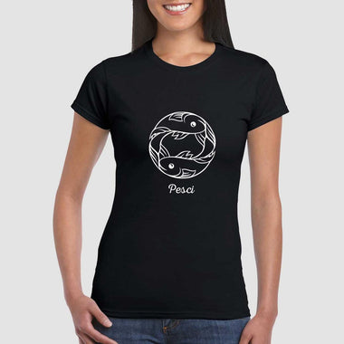 T-shirt Donna Oroscopo pesci - Segno Zodiacale-T-shirt-Lol T-shirt