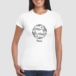 T-shirt Donna Oroscopo pesci - Segno Zodiacale-T-shirt-Lol T-shirt
