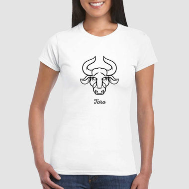 T-shirt Donna Oroscopo Toro - Segno Zodiacale-T-shirt-Lol T-shirt