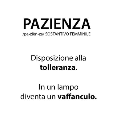 T-shirt Donna Pazienza-T-shirt-Lol T-shirt