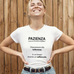 T-shirt Donna Pazienza-T-shirt-Lol T-shirt