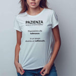 T-shirt Donna Pazienza-T-shirt-Lol T-shirt