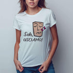 T-shirt Donna Seh usciamo-T-shirt-Lol T-shirt