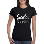 T-shirt Donna Sicilia Bedda-T-shirt-Lol T-shirt