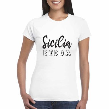 T-shirt Donna Sicilia Bedda-T-shirt-Lol T-shirt