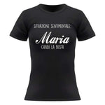 T-shirt Donna Situazione Sentimentale: Maria chiudi la busta-T-shirt-Lol T-shirt