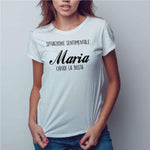T-shirt Donna Situazione Sentimentale: Maria chiudi la busta-T-shirt-Lol T-shirt