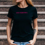 T-shirt Donna Sto nervosa-T-shirt-Lol T-shirt