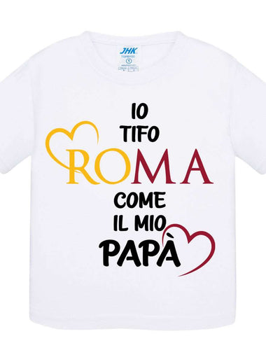 T-Shirt bambino squadra di calcio Roma