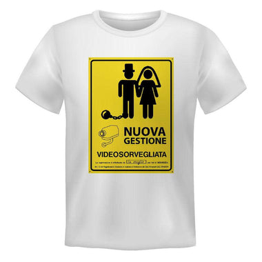 T-shirt Uomo Addio al Celibato Cambio Gestione-T-shirt-Lol T-shirt