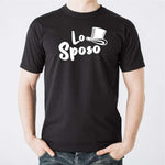 T-shirt Uomo Addio al Celibato Lo Sposo-T-shirt-Lol T-shirt