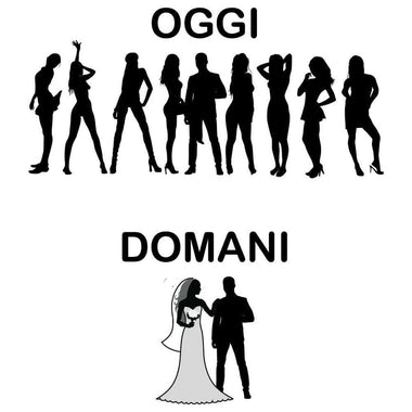 T-shirt Uomo Addio al Celibato Oggi, domani-T-shirt-Lol T-shirt