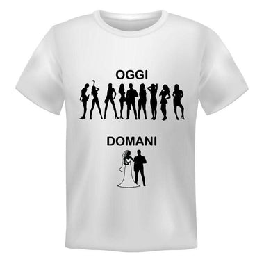 T-shirt Uomo Addio al Celibato Oggi, domani-T-shirt-Lol T-shirt