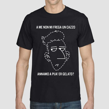 T-shirt Uomo Annamo a pijà er gelato-T-shirt-Lol T-shirt
