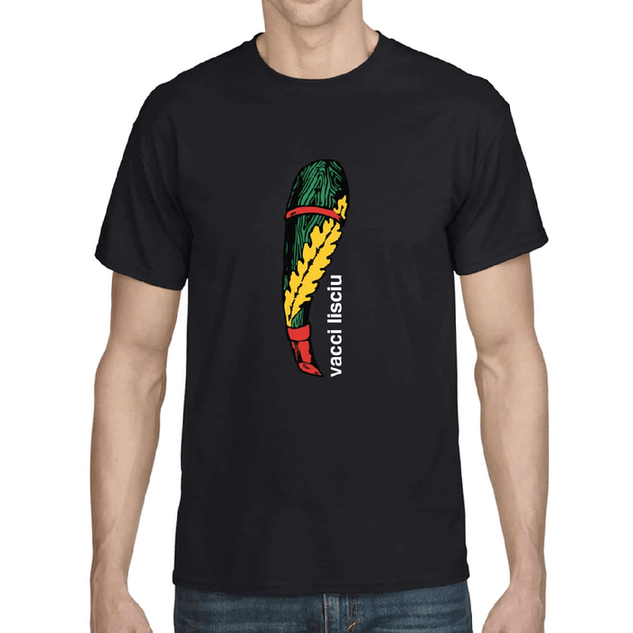 T-shirt Uomo Asso di mazze vacci lisciu-T-shirt-Lol T-shirt