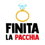 T-shirt Uomo Finita la pacchia Addio al Celibato-T-shirt-Lol T-shirt