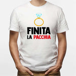T-shirt Uomo Finita la pacchia Addio al Celibato-T-shirt-Lol T-shirt