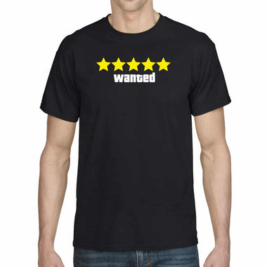 T-shirt Uomo GTA Wanted-T-shirt-Lol T-shirt