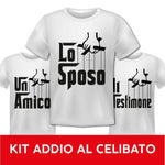 T-shirt Uomo Kit Addio Al Celibato Il Padrino-T-shirt-Lol T-shirt