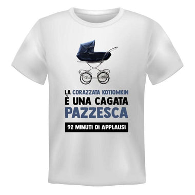T-shirt Uomo la Corazzata Kotiomkin è una cagata pazzesca-T-shirt-Lol T-shirt