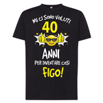T-shirt Uomo Mi ci sono voluti 40 anni per diventare così figo-T-shirt-Lol T-shirt